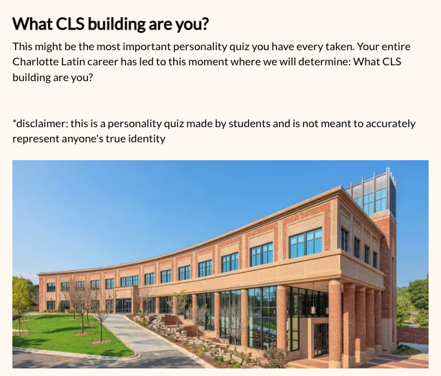 What CLS Building Are You?