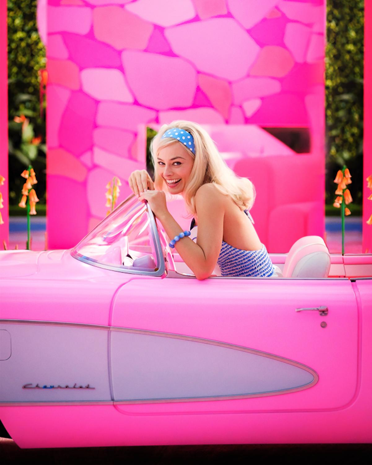 Movie website imdb.com highlights a photo of Margot Robbie as Barbie in LuckyChap Enternainments upcoming, live action Barbie movie releasing summer of 2023 (https://www.imdb.com/title/tt1517268/)